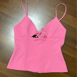 Zara Pink Top with Bows